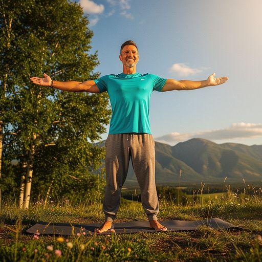 Estudiantes de yoga en meditación, enfocados en la postura y la respiración.